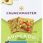 Brand Name: Crunchmaster/  Product Name: CRUNCHMASTER Salt & Pepper Avocado Toast Crackers, 3.54 OZ