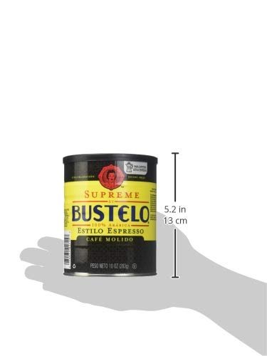 Brand Name: Café Bustelo/ Product Name: Supreme by Bustelo Estilo Espresso Cafe Molido 10 oz (Pack of 2) - Image 4